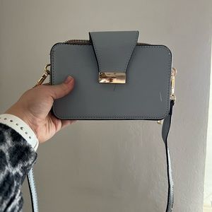 Crossbody Clutch light blue